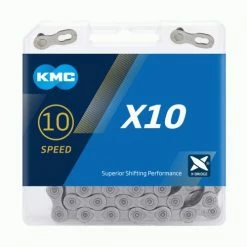 Drivetrain KMC X10 Chain - 10 Speed - Grey - 114 Link
