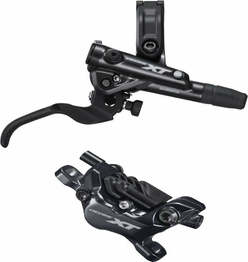 Discount 🎉 Shimano Deore XT M8120 - 4 Pot Disc Brake 1000mm - Right Lever - Front Brakes 🎁 1 Shimano Deore XT M8120 - 4 Pot Disc Brake 1000mm - Right Lever - Front Brakes
